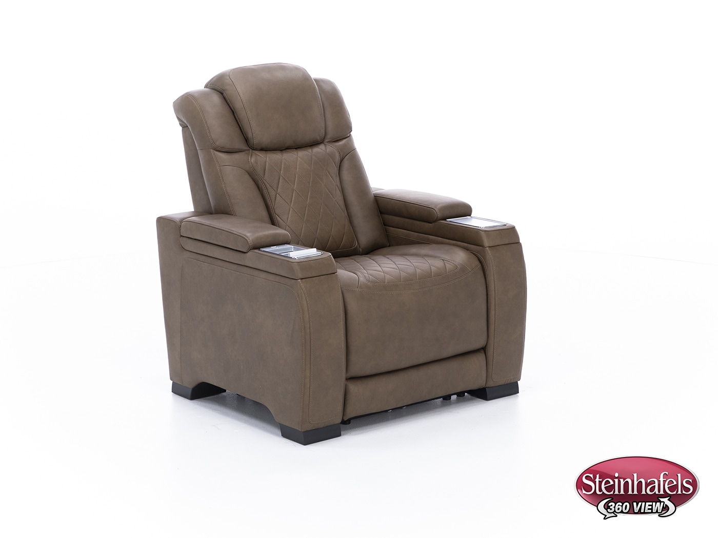 ashy brown recliner  image z  