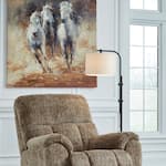 ashy brown recliner mto  
