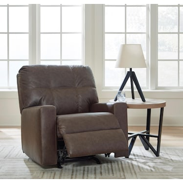 Berlin Rocker Recliner in Umber