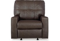ashy brown recliner   