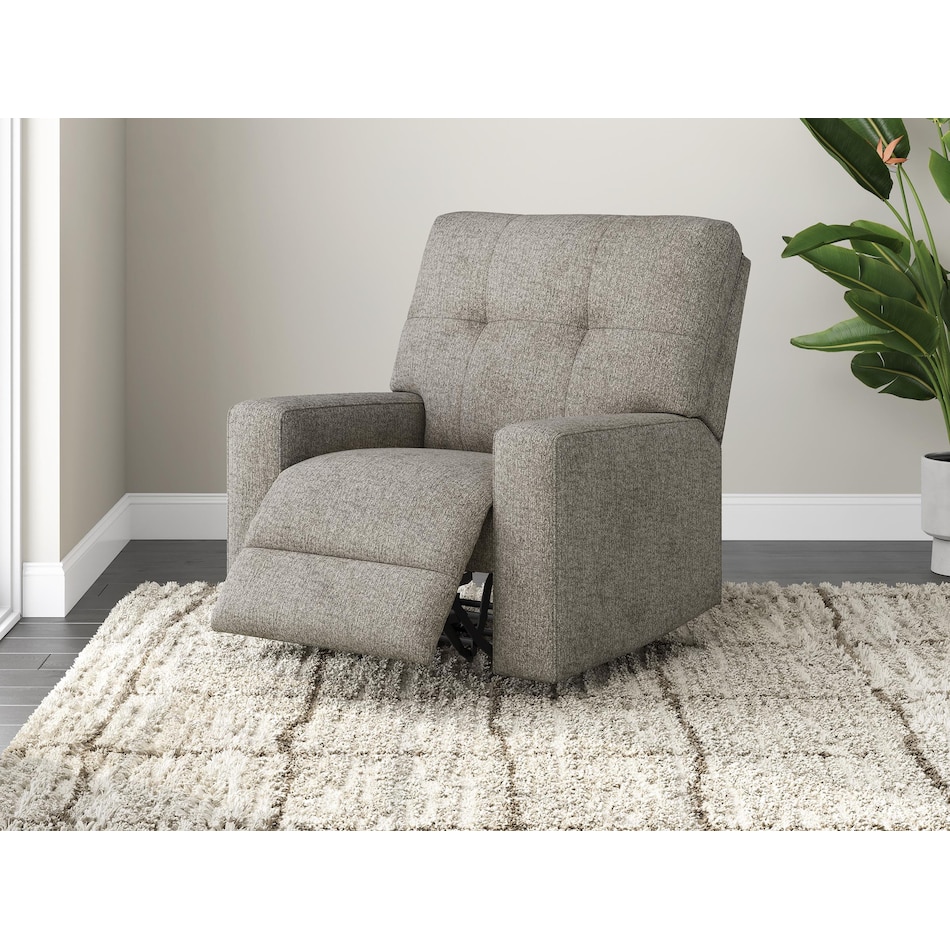ashy brown recliner lifestyle image z  