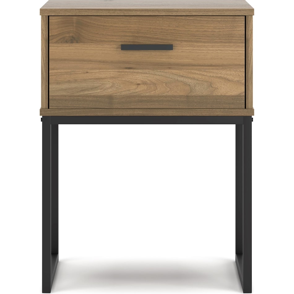 ashy brown single drawer   