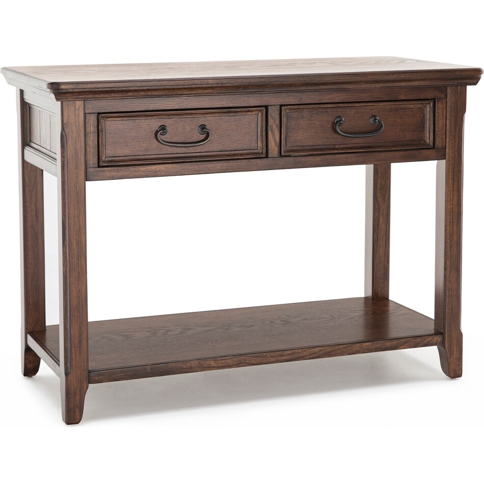 ashy brown sofa table   