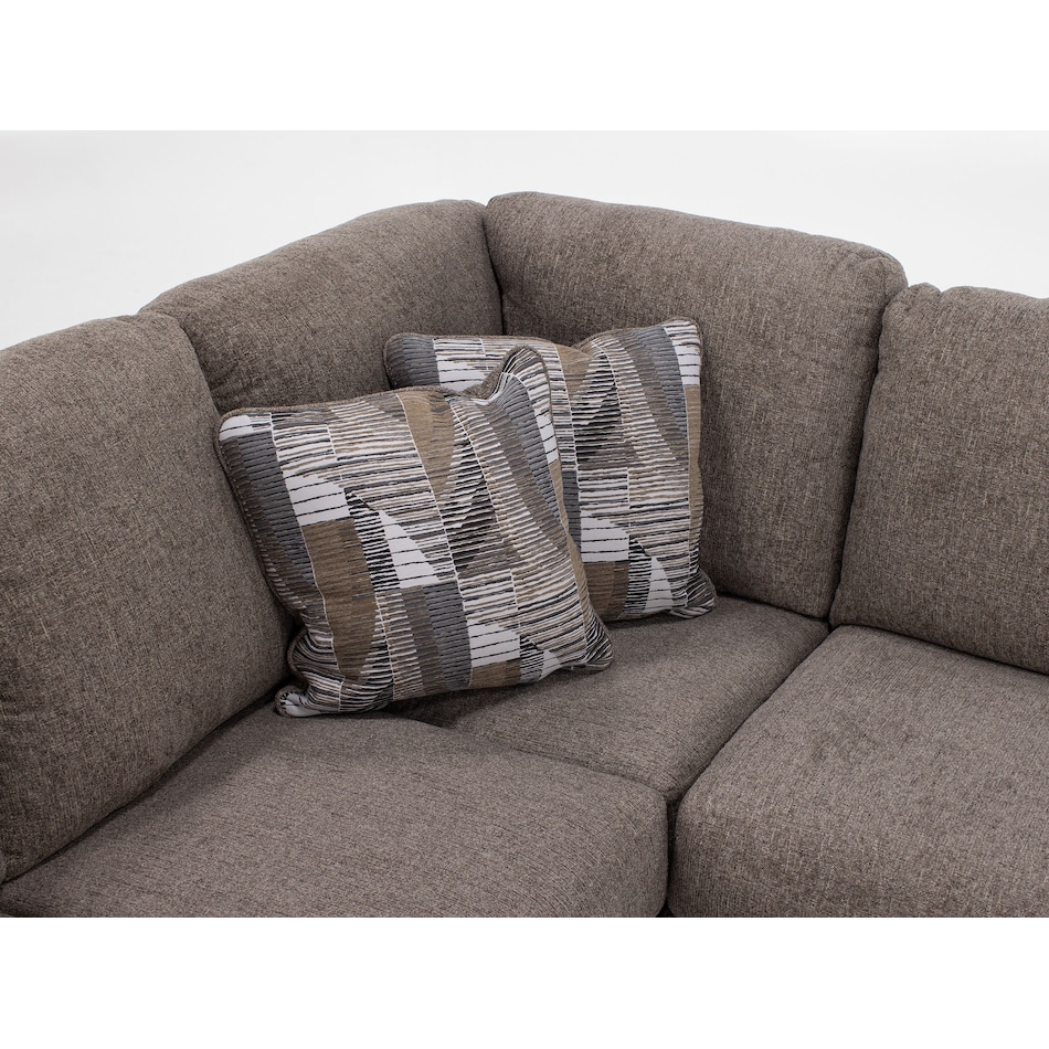 ashy brown sta fab sectional pieces zpkg  