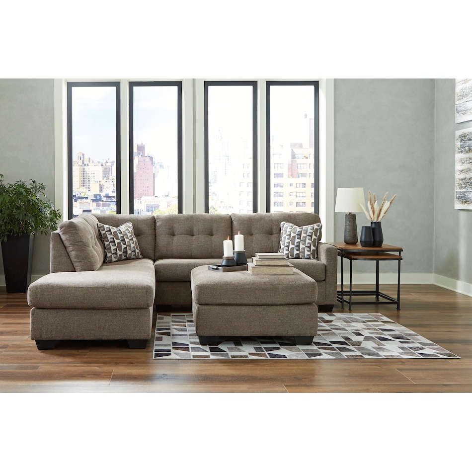 ashy brown sta fab sectional pieces pkg  