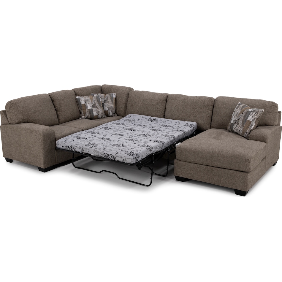 ashy brown sta fab sectional pieces pkg  