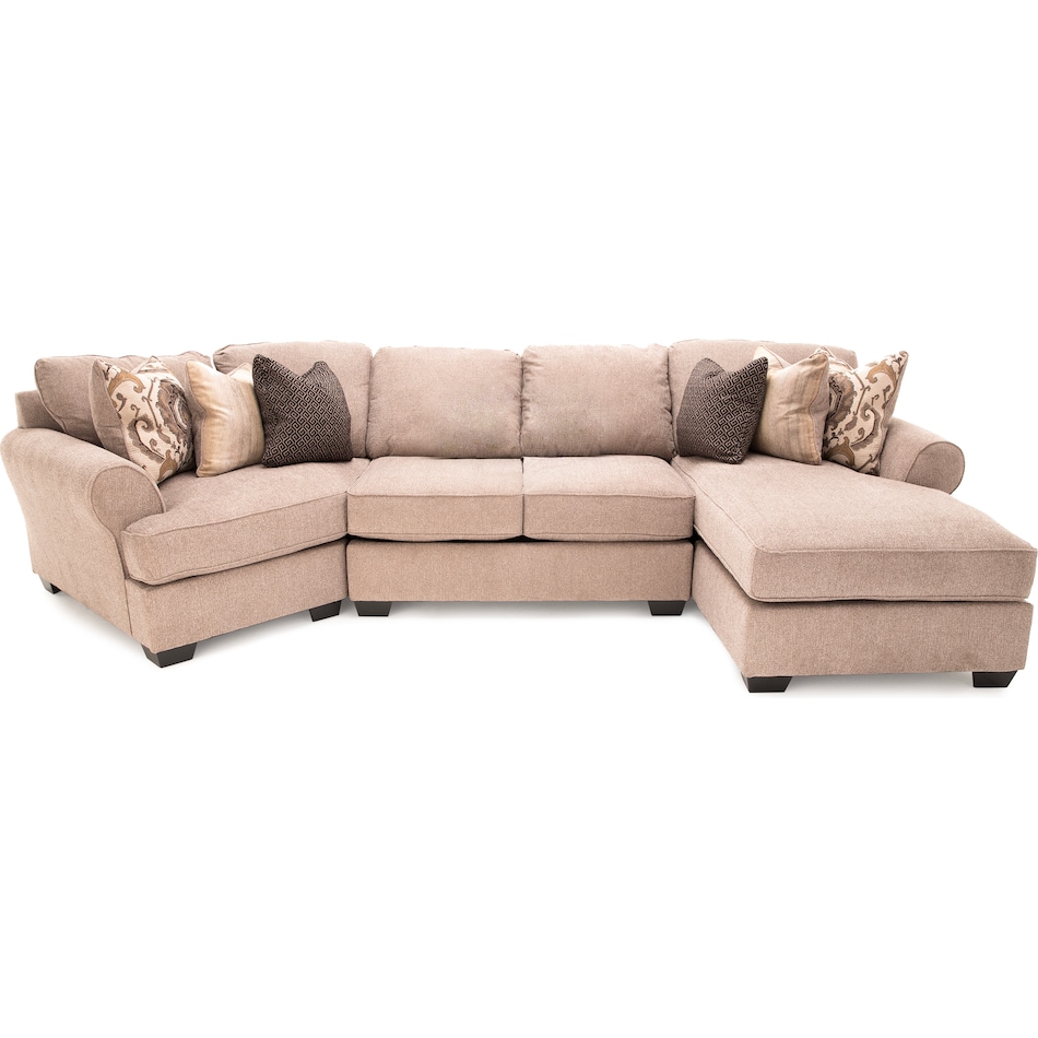 ashy brown sta fab sectional pieces pkg  