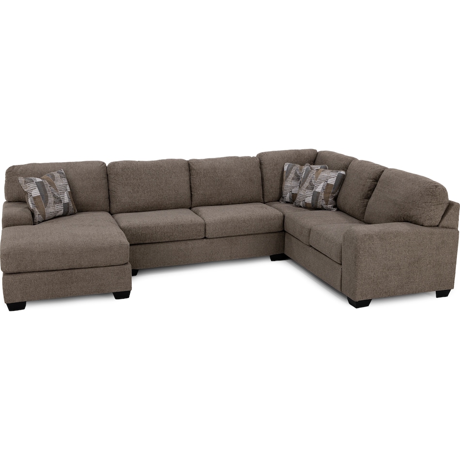 ashy brown sta fab sectional pieces pkg  