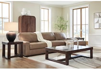 ashy brown sta lth sectional pkg  