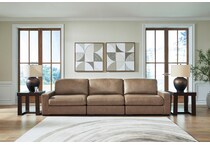 ashy brown sta lth sectional pkg  
