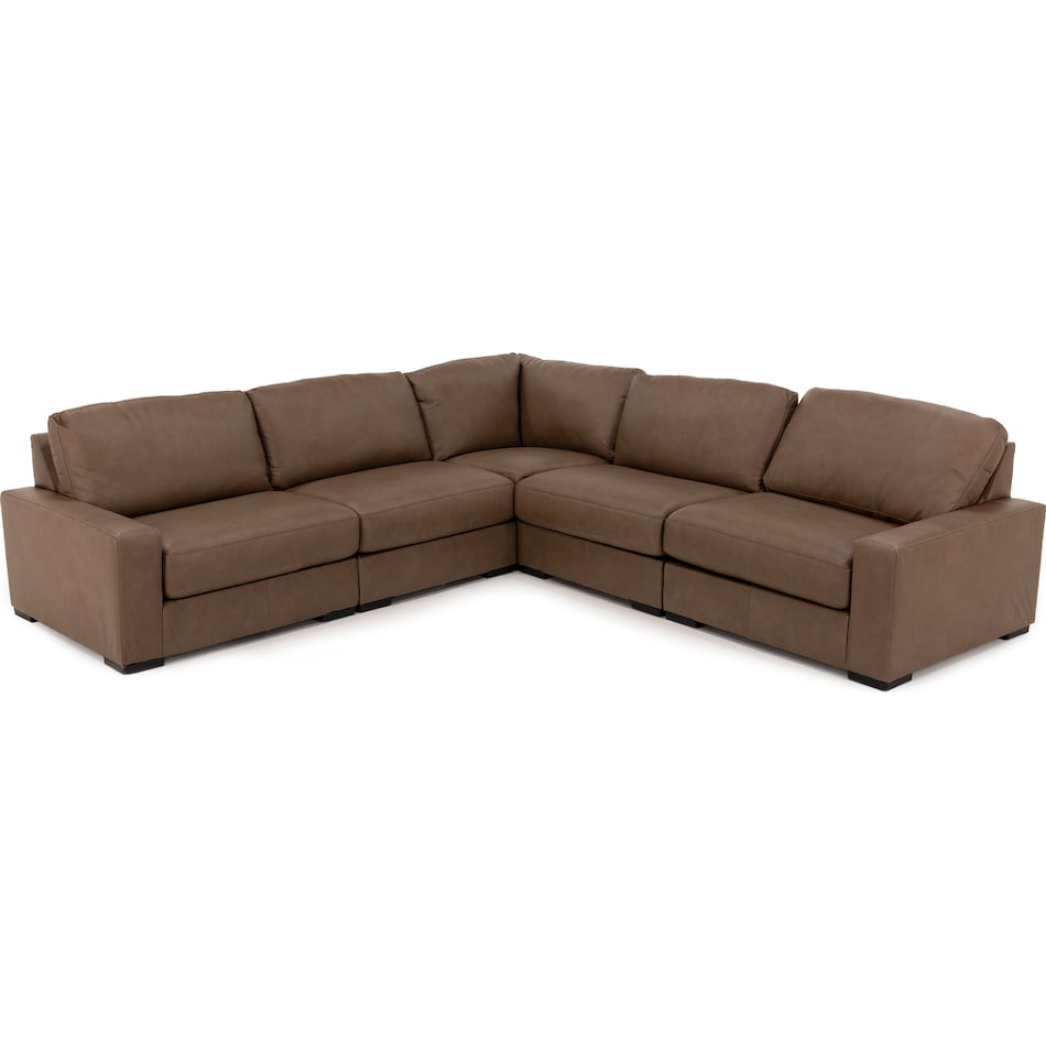 ashy brown sta lth sectional pkg  