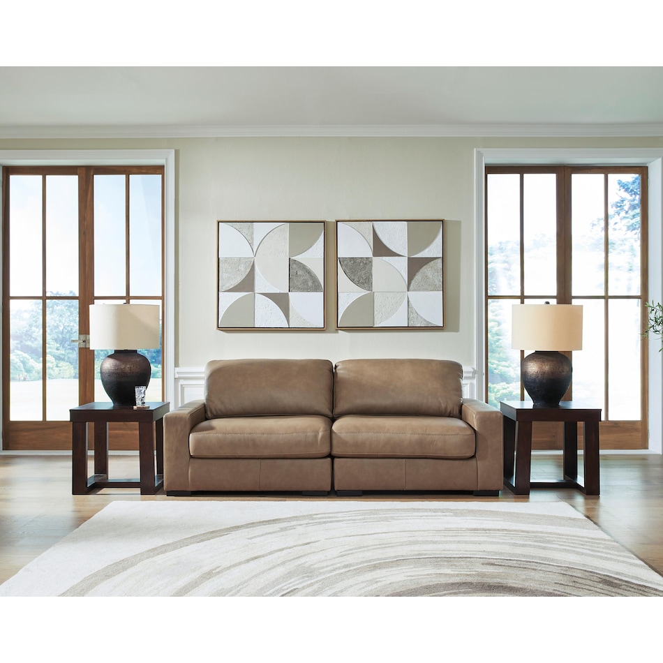 ashy brown sta lth sectional pkg  