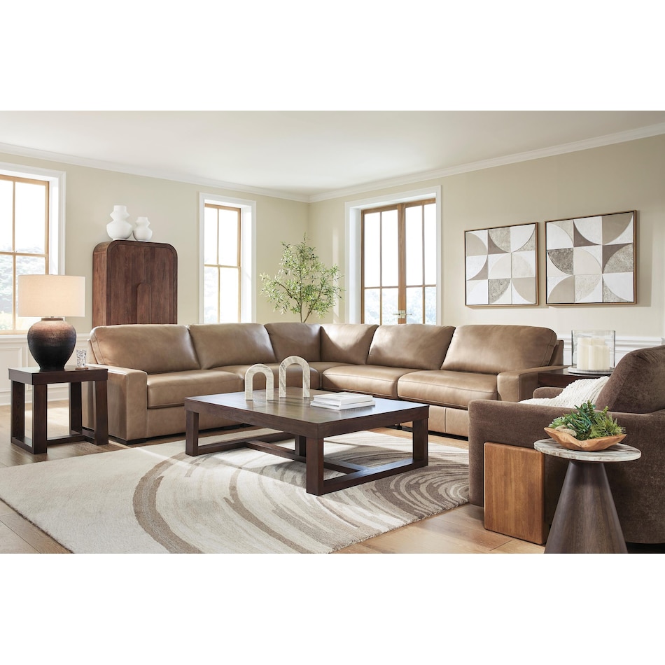 ashy brown sta lth sectional lifestyle image pkg  