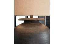 ashy brown table lamp   