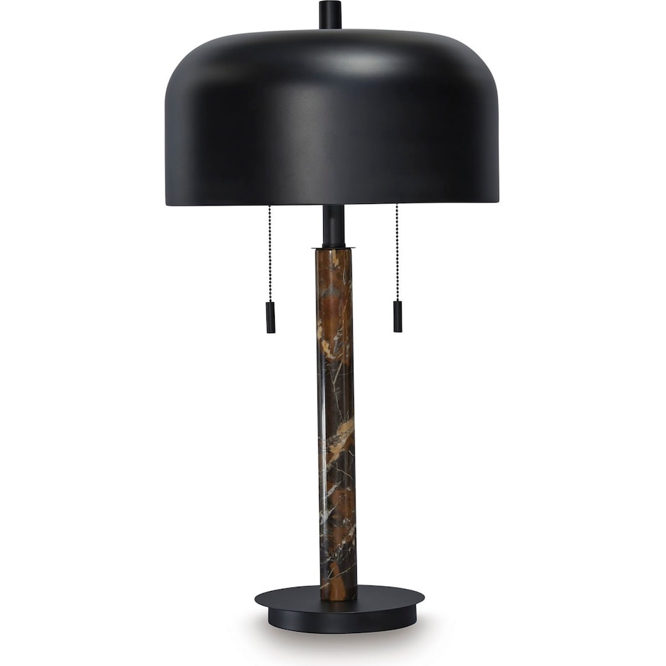 ashy brown table lamp   