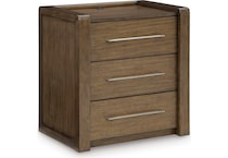 ashy brown three drawer   