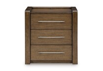 ashy brown three drawer   