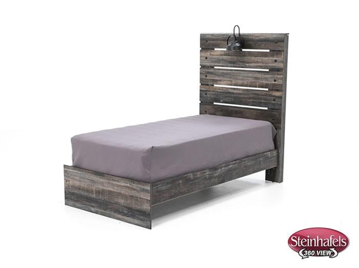 ashy brown twin bed package  image tb  