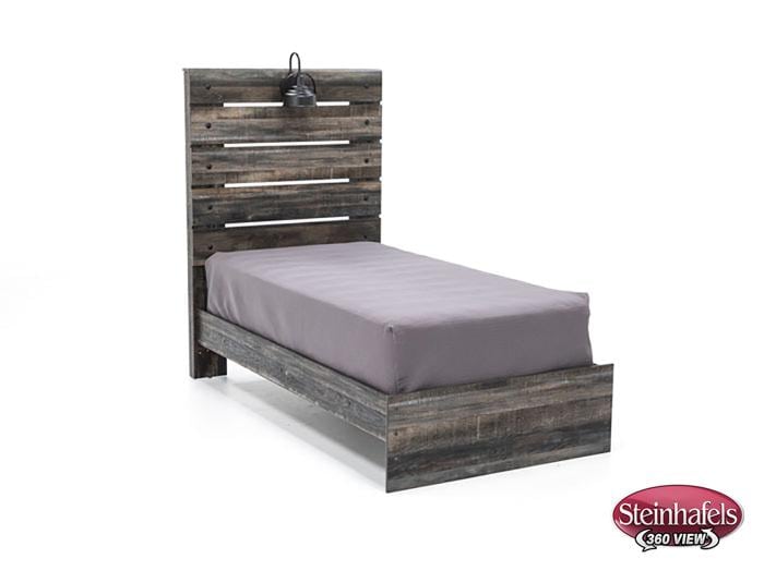 ashy brown twin bed package  image tb  