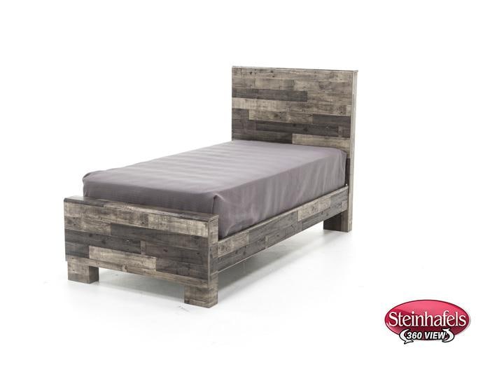 ashy brown twin bed package  image tp  