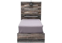 ashy brown twin bed package tb  