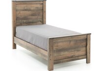 ashy brown twin bed package tpb  
