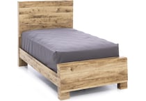 ashy brown twin bed package pk  