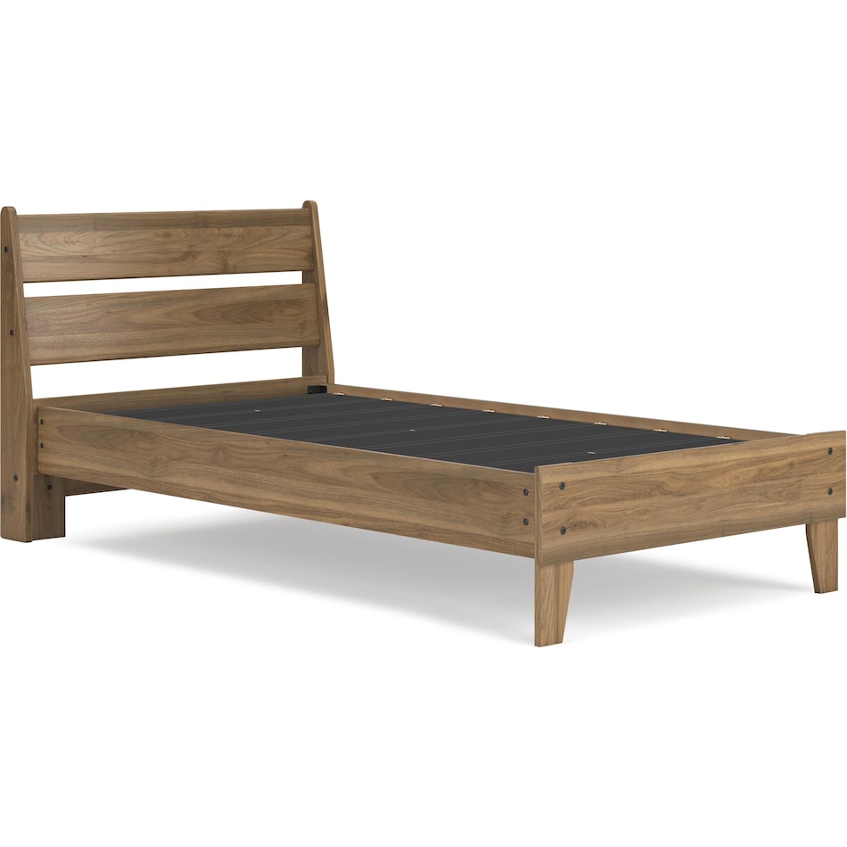 ashy brown twin bed package ptp  