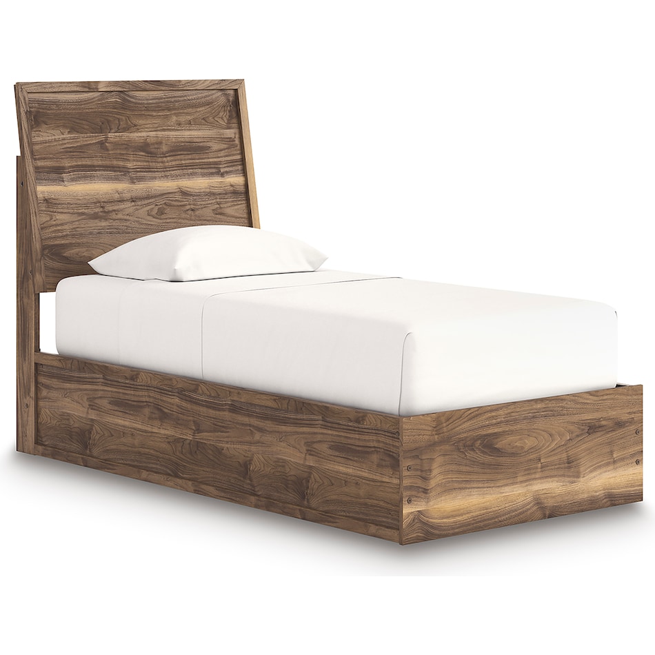 ashy brown twin bed package ptp  