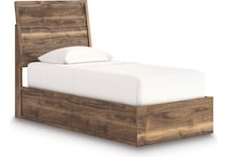 ashy brown twin bed package ptp  