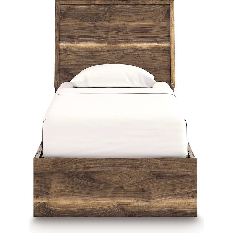 ashy brown twin bed package ptp  