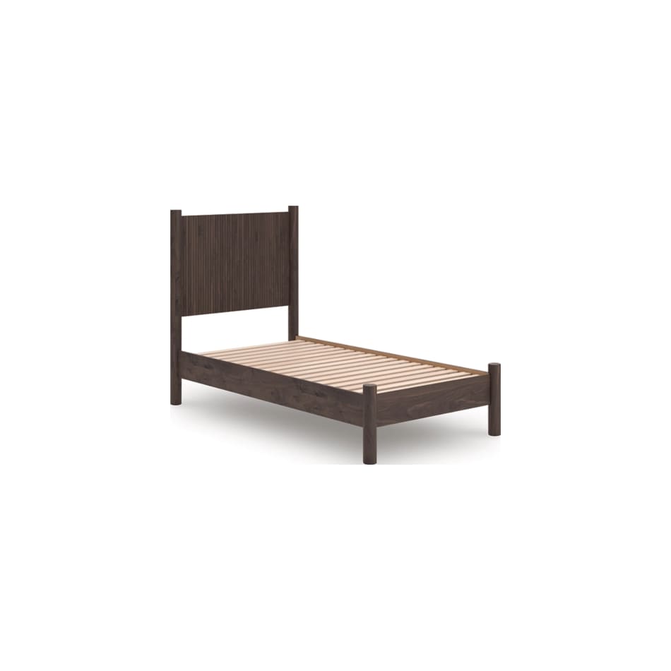 ashy brown twin bed package ptp  