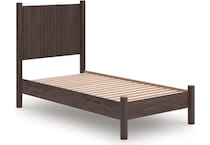 ashy brown twin bed package ptp  