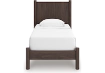 ashy brown twin bed package ptp  