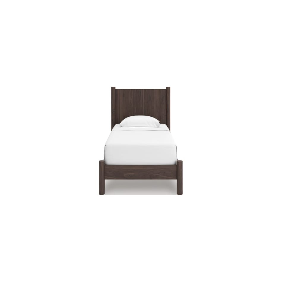 ashy brown twin bed package ptp  