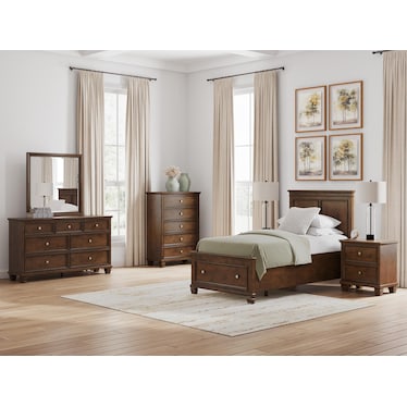 Austin Panel Bed
