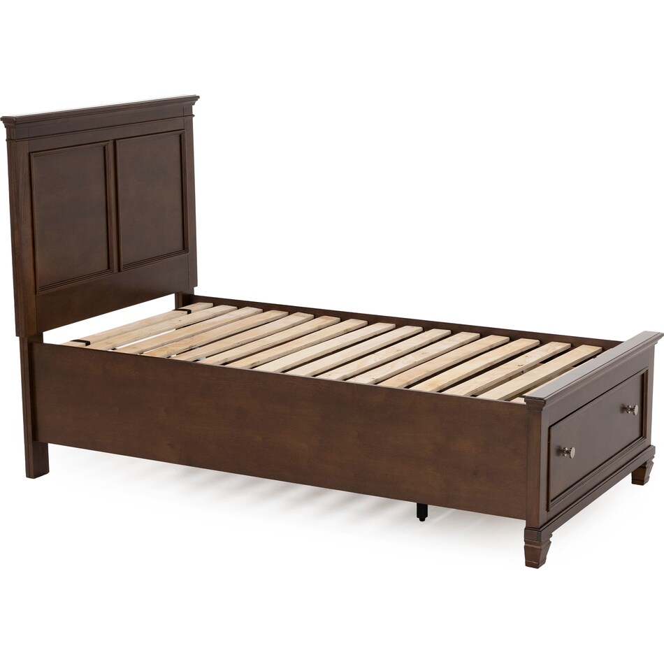 ashy brown twin bed package stp  