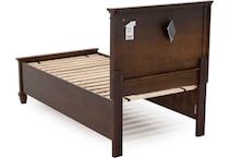 ashy brown twin bed package stp  