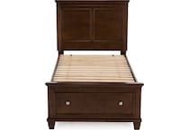 ashy brown twin bed package stp  