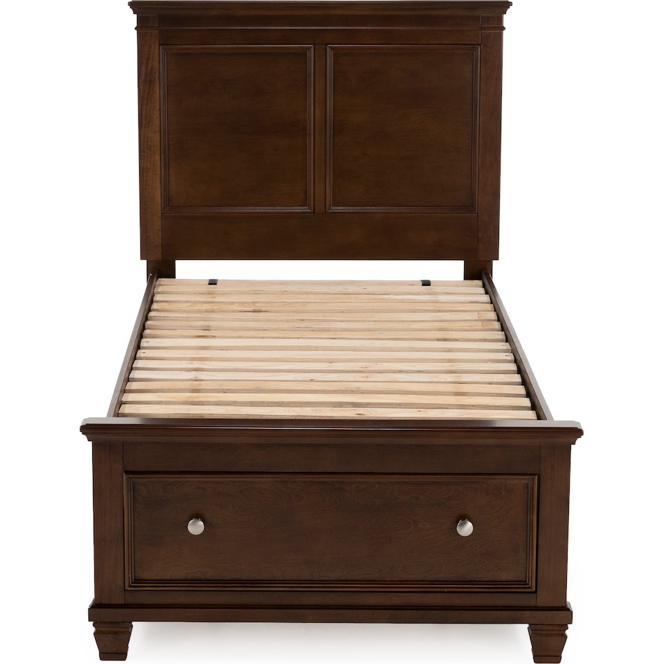 ashy brown twin bed package stp  