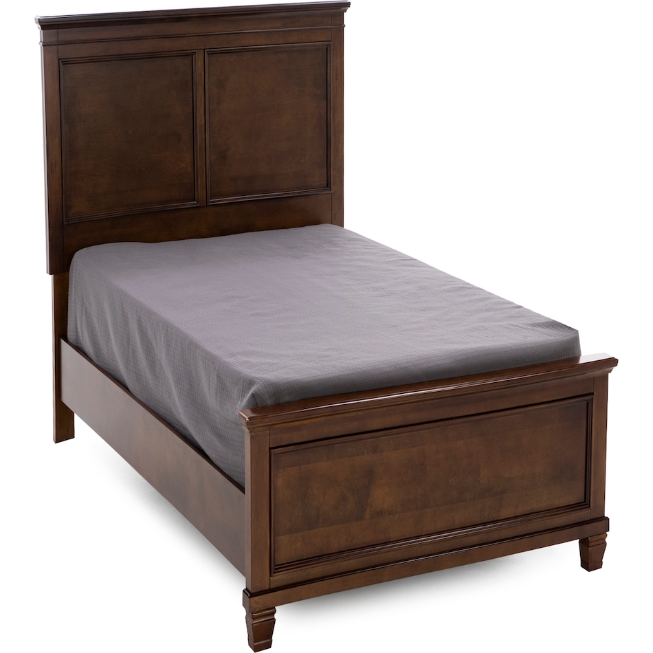 ashy brown twin bed package tpk  