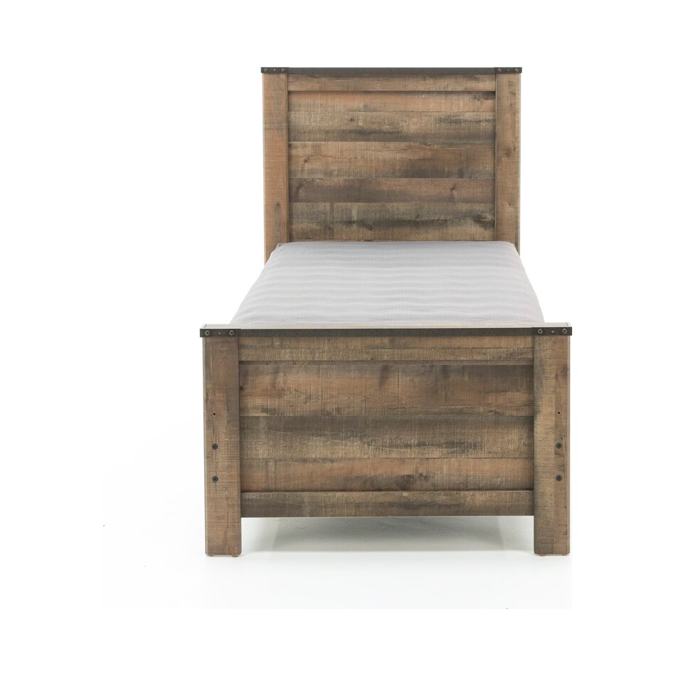 ashy brown twin bed package tfc  