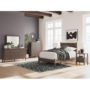 Tessa Panel Platform Bed