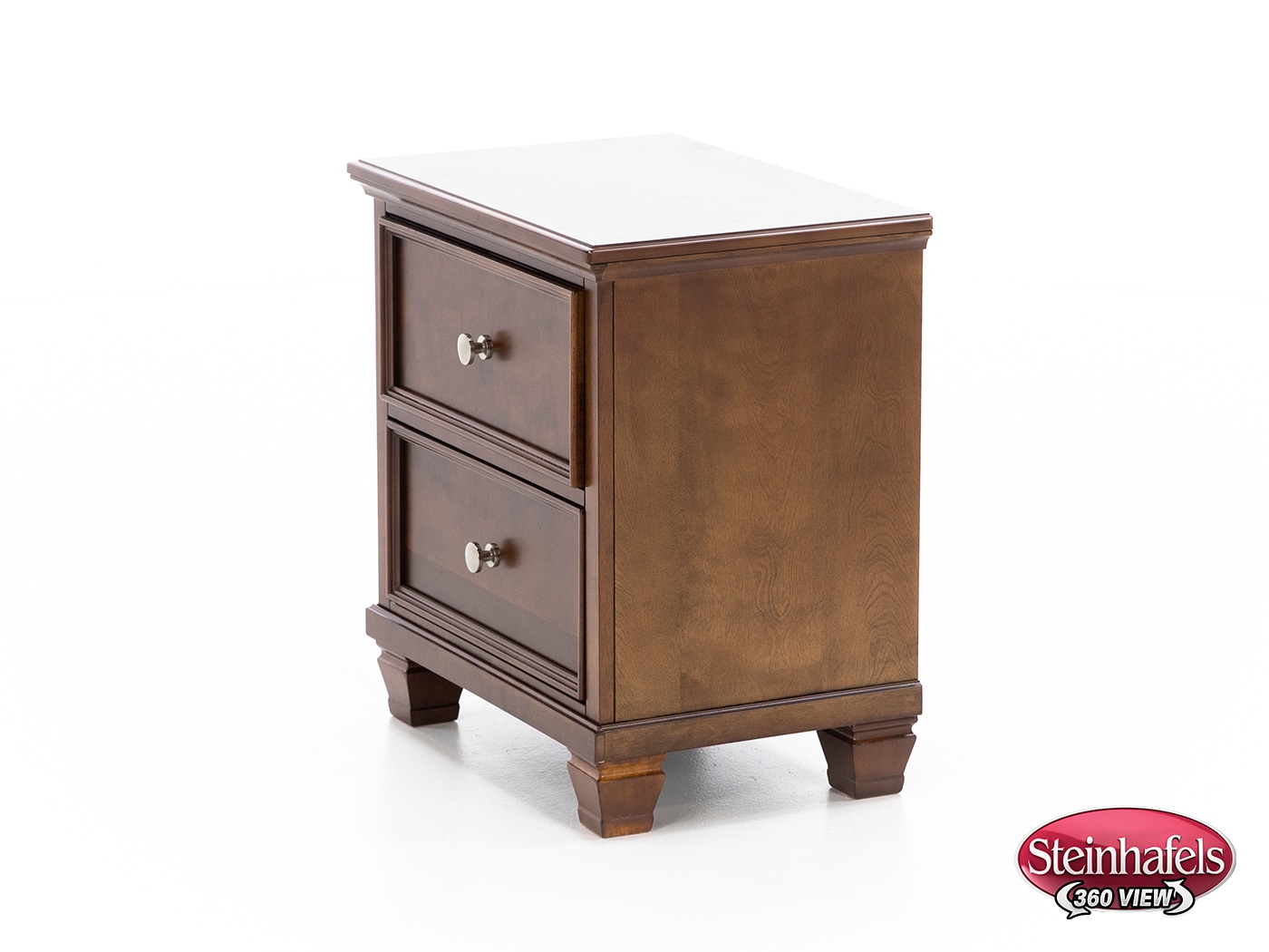 ashy brown two drawer  image   