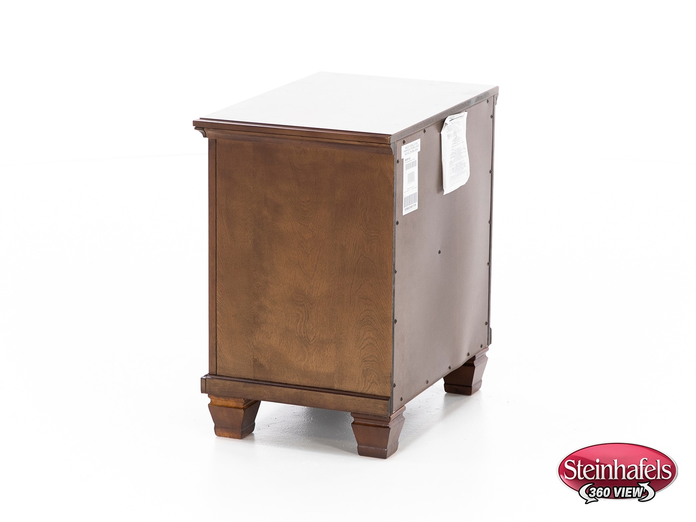 ashy brown two drawer  image   