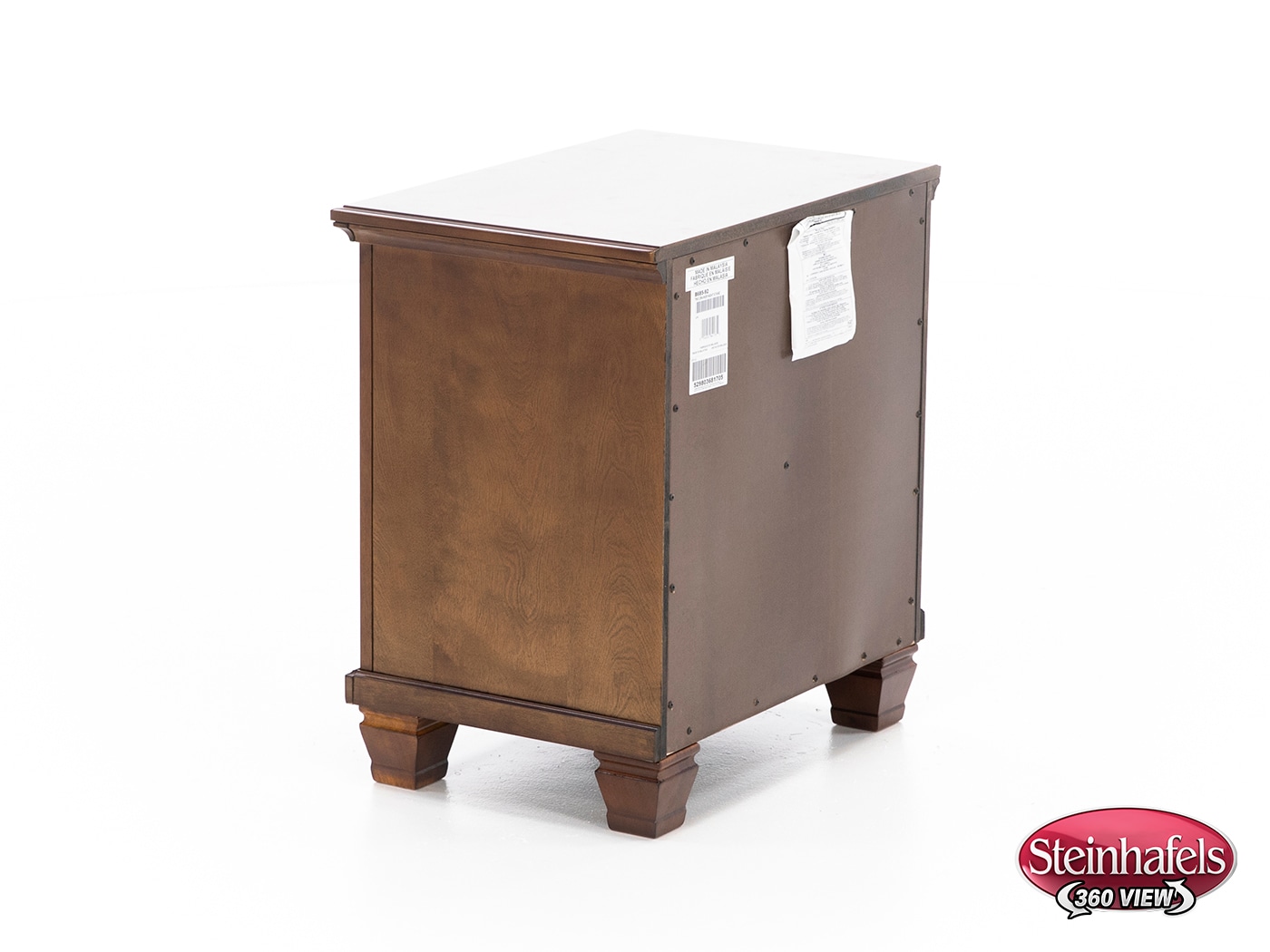 ashy brown two drawer  image   