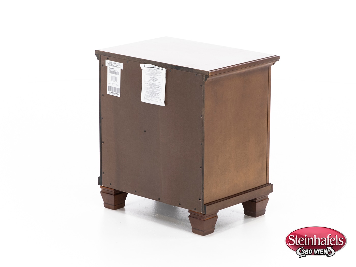 ashy brown two drawer  image   