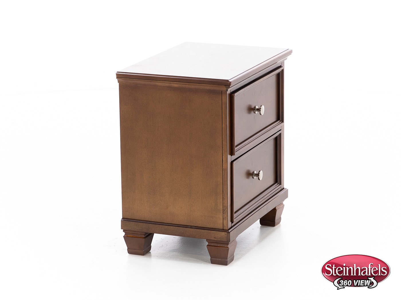 ashy brown two drawer  image   