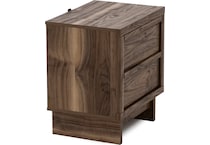 ashy brown two drawer   