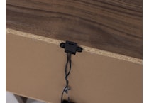 ashy brown two drawer   